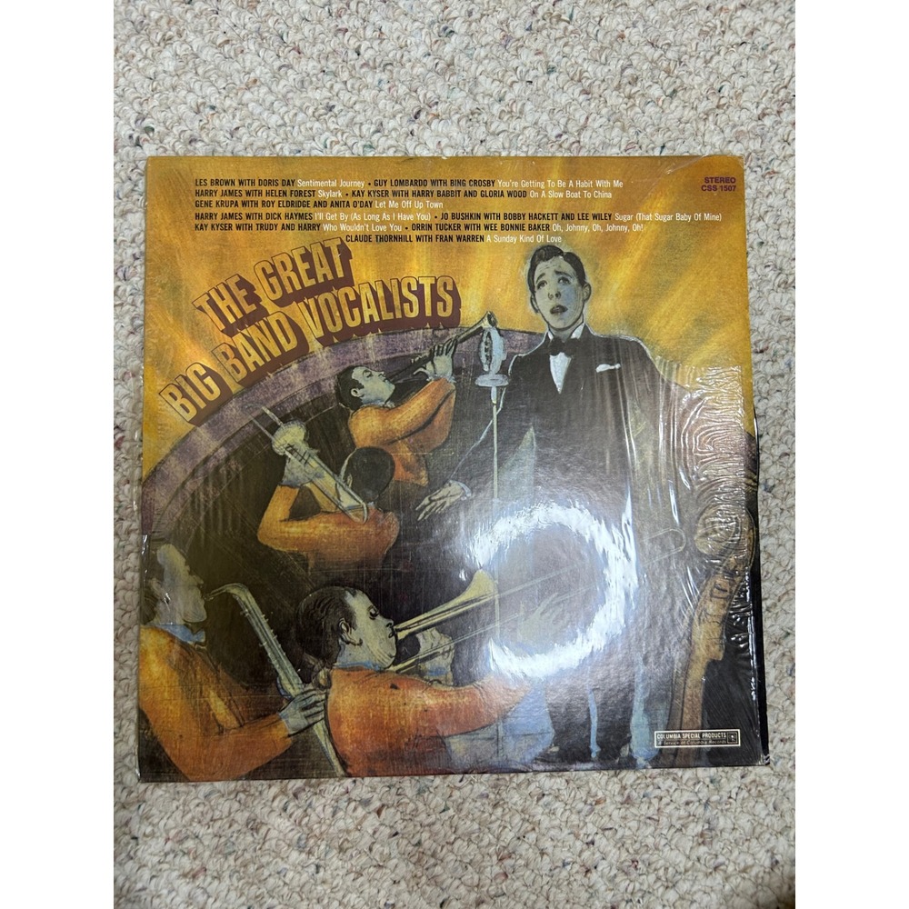 The Great Big Band Vocalists Vinyl LP Columbia Special Products CSS 1507 Stereo